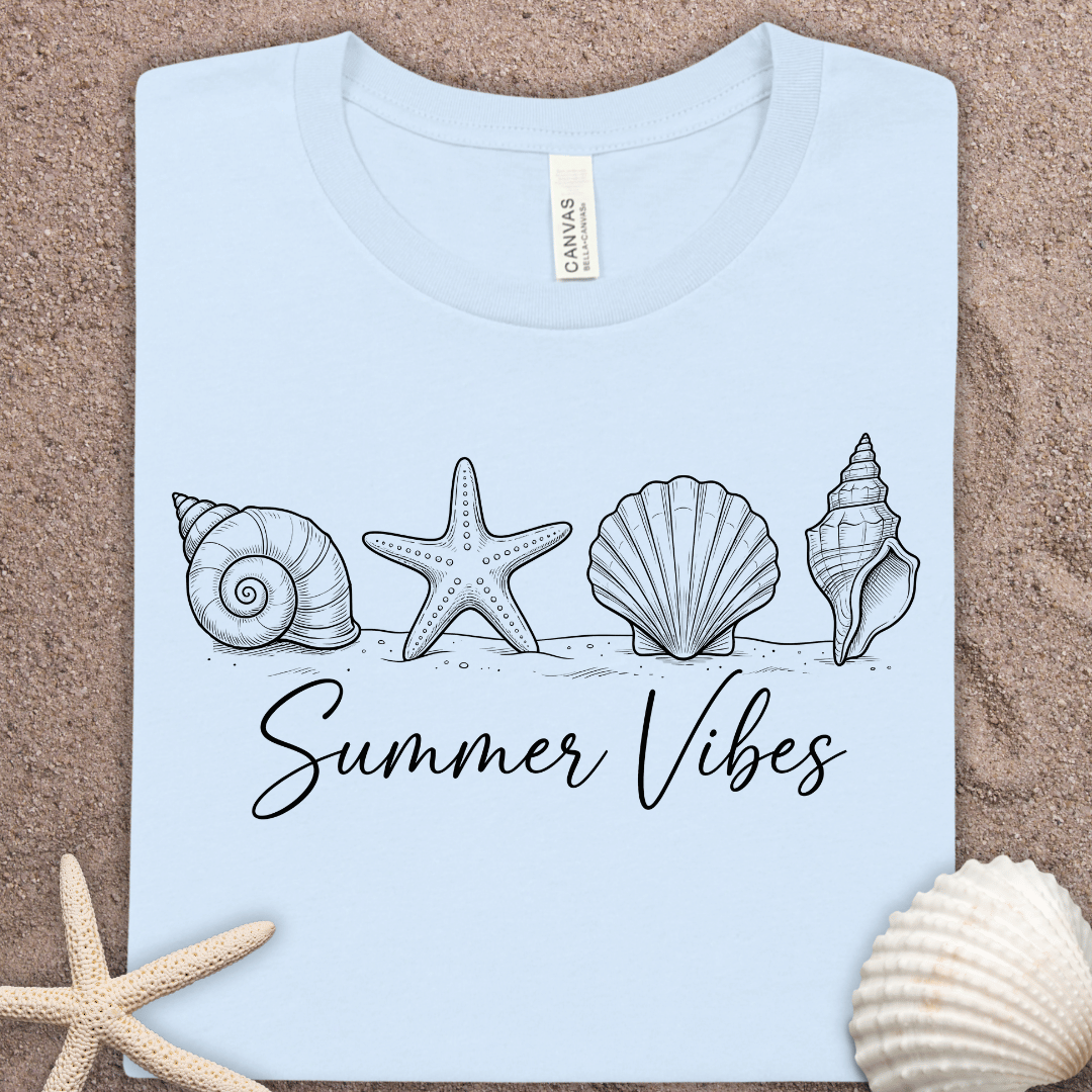 Summer Vibes Shells T-Shirt