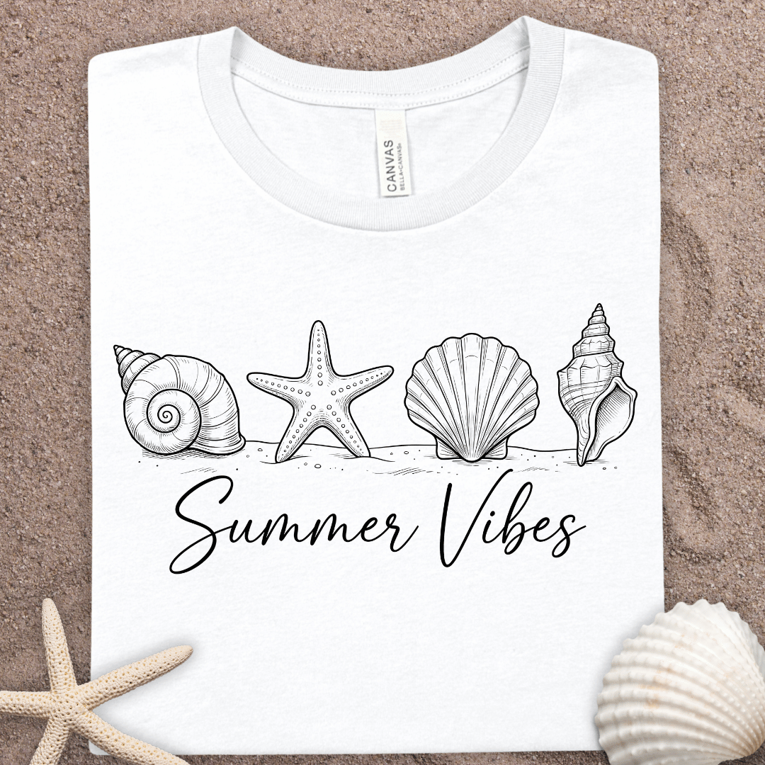 Summer Vibes Shells T-Shirt