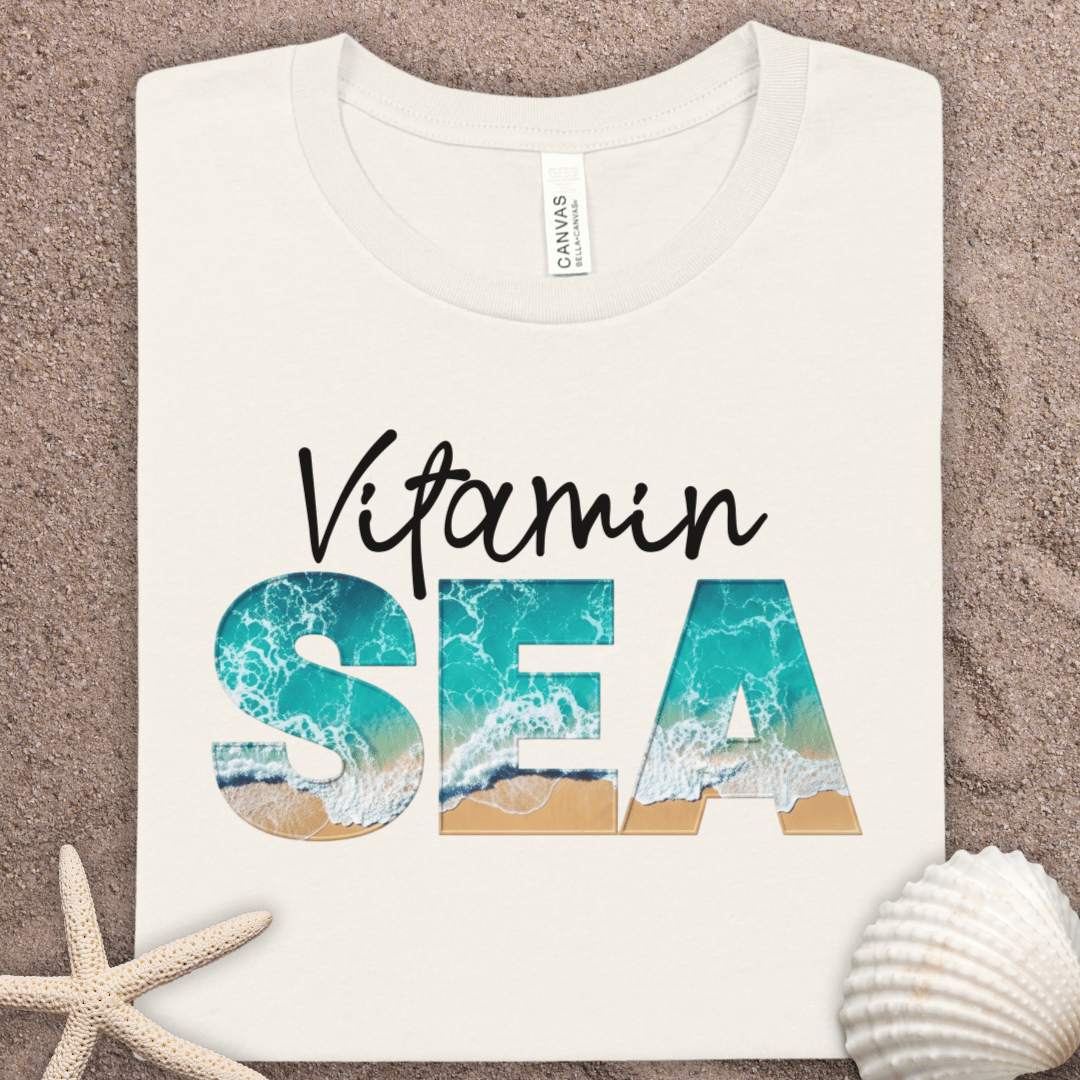 Vitamin SEA T-Shirt — Beach Lover Graphic Tee