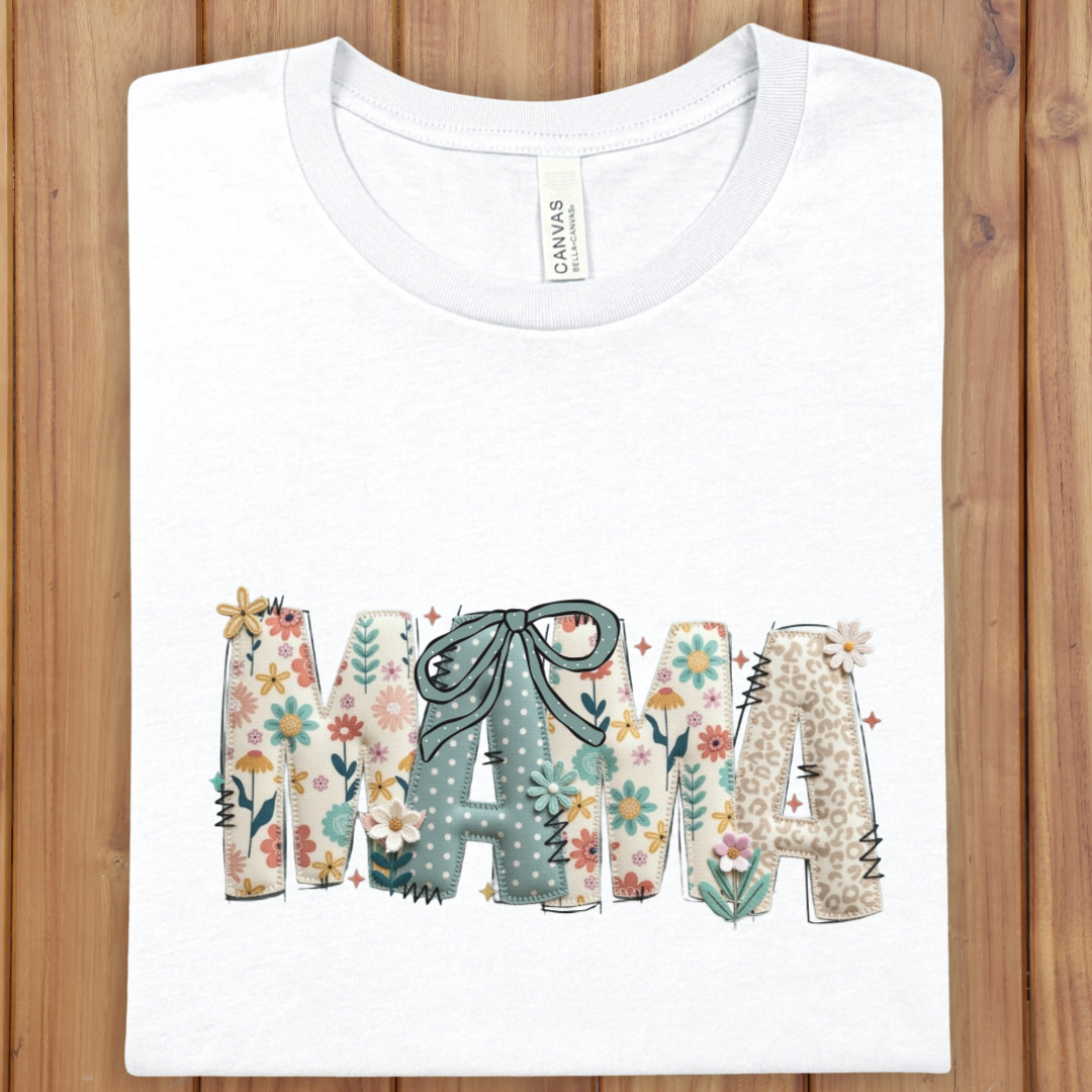 Mama Floral Graphic Tee — Boho Mother's Day Gift